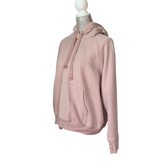 OLD NAVY Sherpa Lined Hood Pullover Sweatshirt in MAUVE SIZE LARGE - Picture 7 of 12
